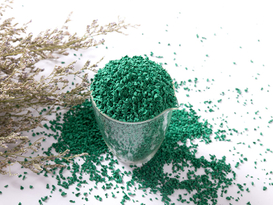 EPDM Color Surface Layer Granules - Dark Green